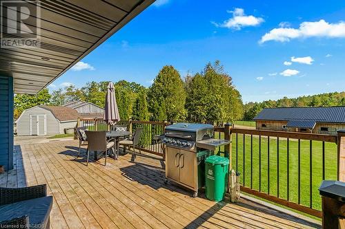 397461 Concession 10, Meaford (Municipality), ON - Outdoor With Deck Patio Veranda With Exterior