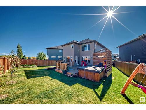 1204 24 Av Nw, Edmonton, AB - Outdoor With Deck Patio Veranda With Backyard