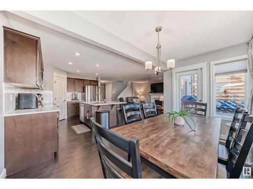 1204 24 Av Nw, Edmonton, AB - Indoor Photo Showing Dining Room