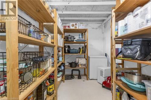 Storage in basement - 5555 Prince William Drive Unit# 20, Burlington, ON 