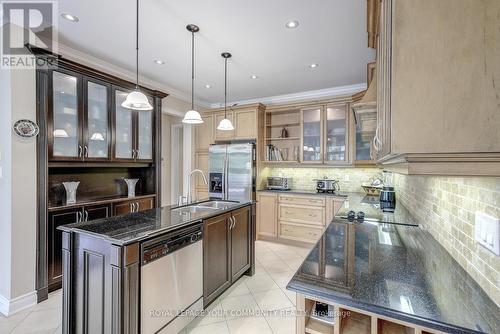 108 Golden Orchard Road, Vaughan, ON - Indoor Photo Showing Kitchen With Double Sink With Upgraded Kitchen