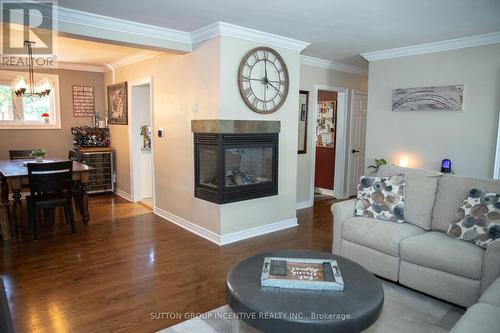 202 Queen Street, Newmarket, ON - Indoor Photo Showing Living Room With Fireplace