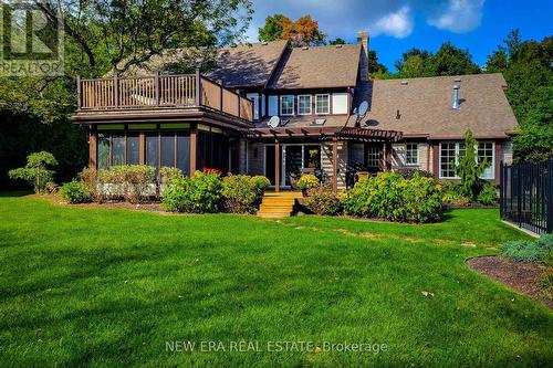 4100 Ennisclare Drive, Milton, ON - Outdoor With Deck Patio Veranda