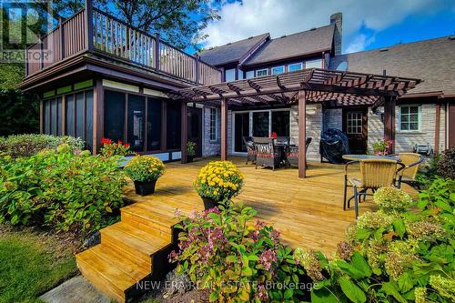 4100 Ennisclare Drive, Milton, ON - Outdoor With Deck Patio Veranda