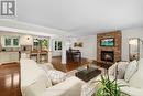 159 Princess Anne Crescent, Toronto, ON  - Indoor Photo Showing Living Room With Fireplace 