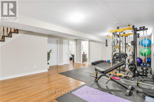 82 Richard Street, Alfred And Plantagenet, ON - Indoor Photo Showing Gym Room