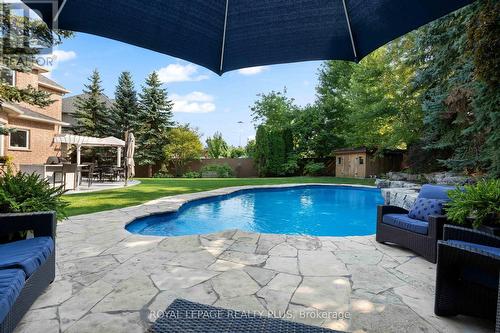 11 Treeview Crescent, Caledon, ON - Outdoor With In Ground Pool With Backyard