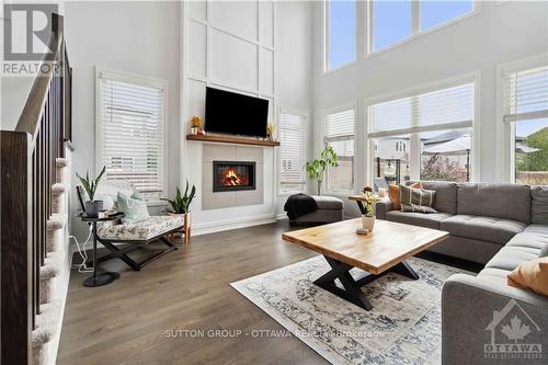 14 Graham Street, Carleton Place, ON - Indoor Photo Showing Living Room With Fireplace