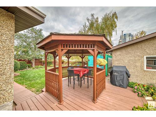 8704 90 Av Nw, Edmonton, AB - Outdoor With Deck Patio Veranda With Exterior