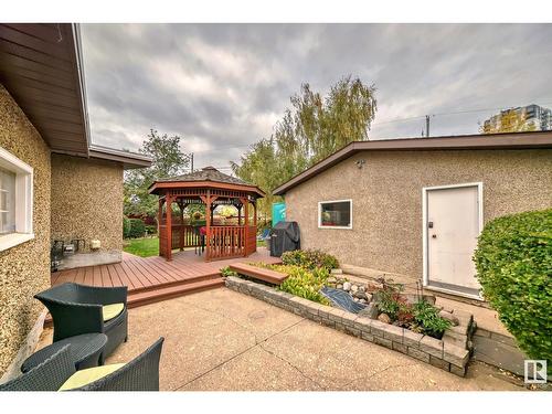 8704 90 Av Nw, Edmonton, AB - Outdoor With Deck Patio Veranda With Exterior