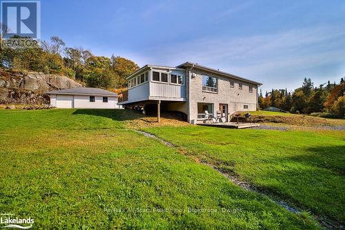 410 Etwell Road, Huntsville (Stisted), ON - Outdoor With Deck Patio Veranda With Exterior