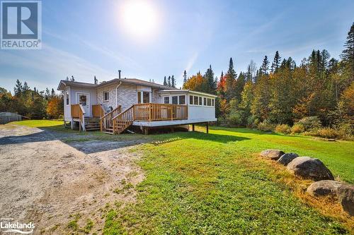 410 Etwell Road, Huntsville, ON - Outdoor With Deck Patio Veranda