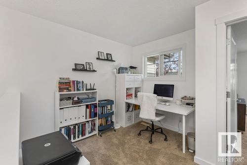 542 Chappelle Dr Sw, Edmonton, AB - Indoor Photo Showing Office