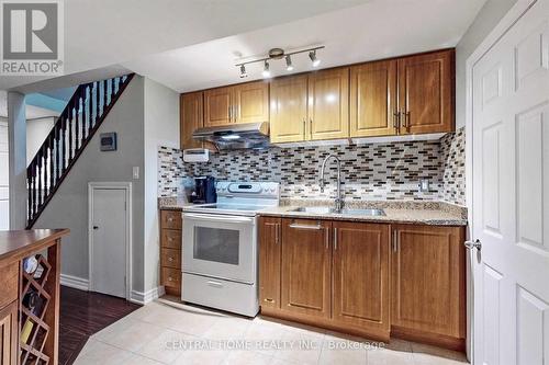 Bsmt - 6 Harness Circle, Markham, ON - Indoor Photo Showing Kitchen With Double Sink