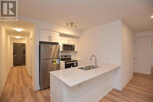 219 - 1936 Rymal Road E, Hamilton, ON - Indoor Photo Showing Kitchen With Stainless Steel Kitchen With Double Sink