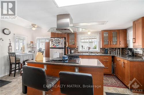 1215 Ste-Marie Road, Russell, ON - Indoor Photo Showing Kitchen With Double Sink