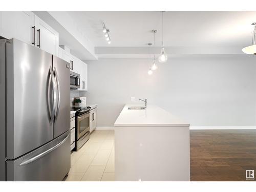 #108 625 Leger Wy Nw, Edmonton, AB - Indoor Photo Showing Kitchen