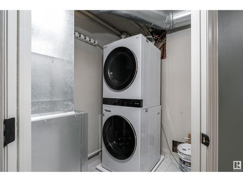 #703 9741 110 St Nw, Edmonton, AB - Indoor Photo Showing Laundry Room