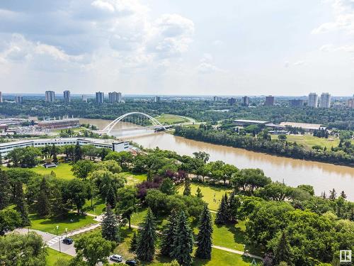 #703 9741 110 St Nw, Edmonton, AB - Outdoor With Body Of Water With View