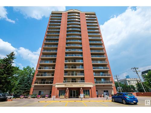 #703 9741 110 St Nw, Edmonton, AB - Outdoor With Balcony With Facade