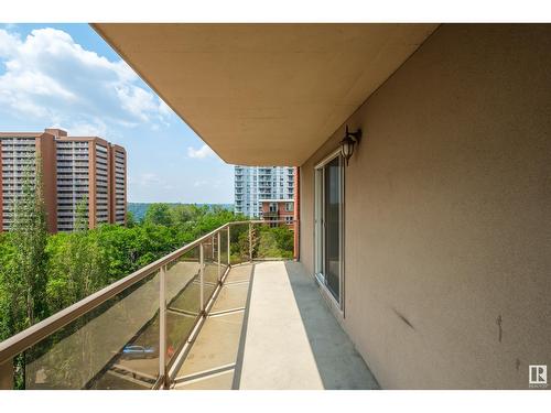 #703 9741 110 St Nw, Edmonton, AB - Outdoor With Balcony With View With Exterior