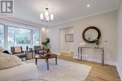 223 Epsom Downs Drive, Toronto, ON - Indoor Photo Showing Living Room