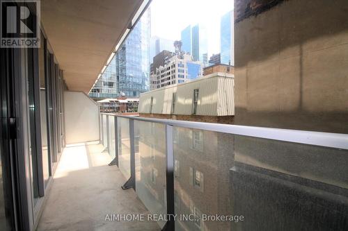 401 - 126 Simcoe Street, Toronto, ON - Outdoor With Balcony With Exterior