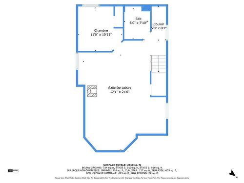 Plan (croquis) - 104 Ch. Du Roi, Saint-Colomban, QC - Other