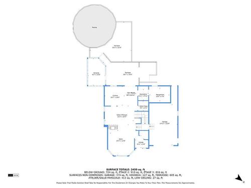 Plan (croquis) - 104 Ch. Du Roi, Saint-Colomban, QC - Other