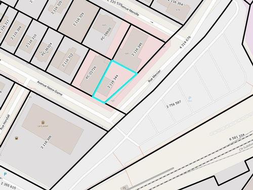 Plan (croquis) - 700 Av. Notre-Dame, Saint-Lambert, QC 