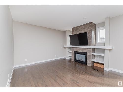 8815 218 St Nw, Edmonton, AB - Indoor With Fireplace