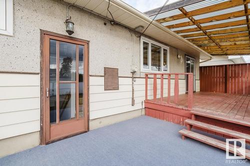 16045 95 Av Nw, Edmonton, AB - Outdoor With Deck Patio Veranda With Exterior