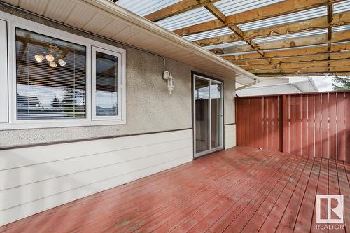 16045 95 Av Nw, Edmonton, AB - Outdoor With Deck Patio Veranda With Exterior