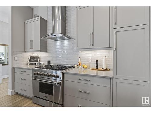 10107 138 St Nw, Edmonton, AB - Indoor Photo Showing Kitchen With Upgraded Kitchen