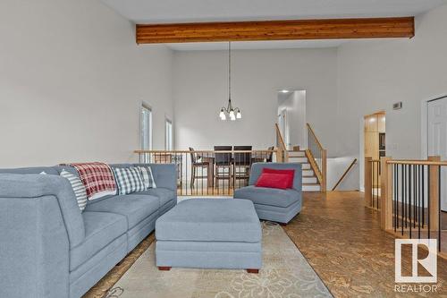 8011 159 Av Nw, Edmonton, AB - Indoor Photo Showing Living Room