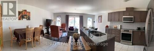 24 - 135 Hardcastle Drive, Cambridge, ON - Indoor Photo Showing Kitchen With Double Sink With Upgraded Kitchen