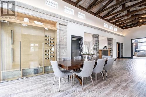 15512 County Road 27, Springwater, ON - Indoor Photo Showing Dining Room