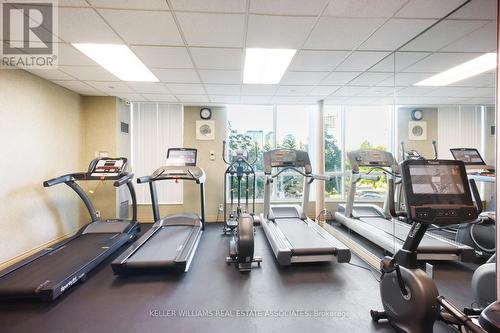 1509 - 2565 Erin Centre Boulevard, Mississauga, ON - Indoor Photo Showing Gym Room