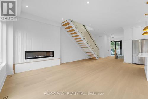 386A Rimilton Avenue, Toronto, ON - Indoor With Fireplace