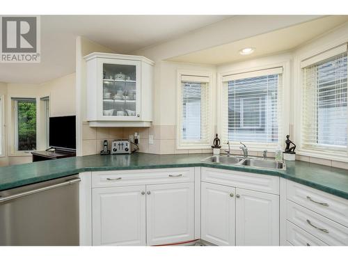 3973 Gallaghers Circle, Kelowna, BC - Indoor Photo Showing Kitchen With Double Sink