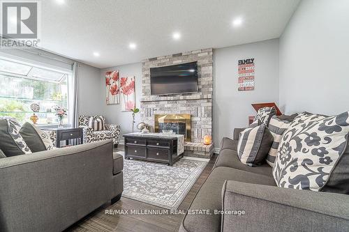 1698 Chester Drive, Caledon, ON - Indoor Photo Showing Other Room With Fireplace