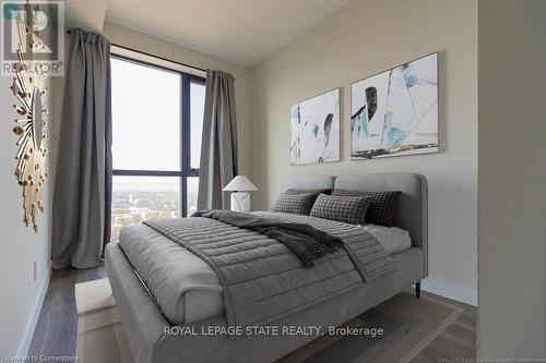 2302 - 15 Queen Street S, Hamilton, ON - Indoor Photo Showing Bedroom