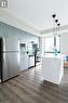 2302 - 15 Queen Street S, Hamilton, ON  - Indoor Photo Showing Kitchen With Stainless Steel Kitchen 