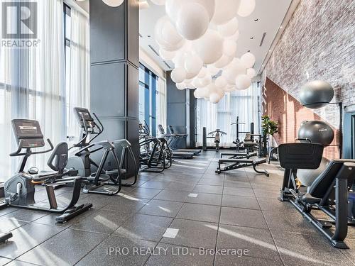 821 - 3200 William Coltson Avenue, Oakville, ON - Indoor Photo Showing Gym Room