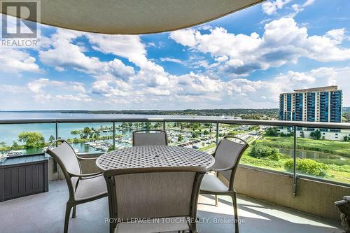 1011 - 2 Toronto Street S, Barrie, ON - Outdoor With Body Of Water With Balcony With View