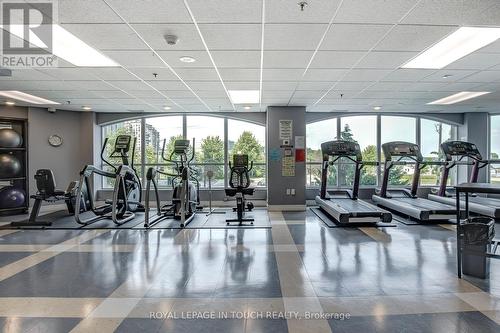 1011 - 2 Toronto Street S, Barrie, ON - Indoor Photo Showing Gym Room