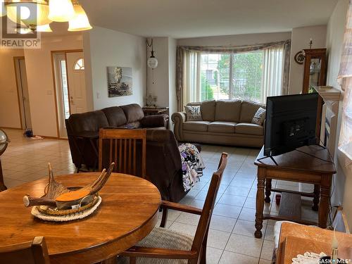 324 5Th Street N, Nipawin, SK - Indoor Photo Showing Living Room With Fireplace