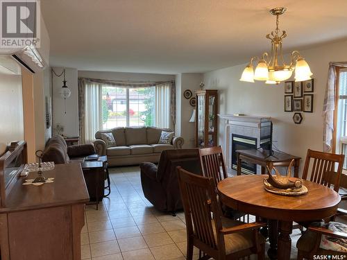 324 5Th Street N, Nipawin, SK - Indoor Photo Showing Other Room With Fireplace