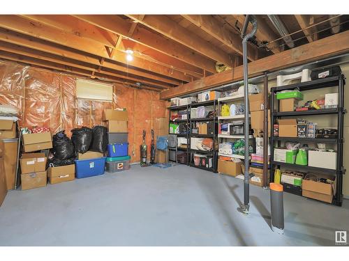 4624 13 Av Nw, Edmonton, AB - Indoor Photo Showing Basement