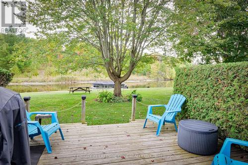 15 - 41 Laguna Parkway N, Ramara, ON - Outdoor With Deck Patio Veranda With Backyard